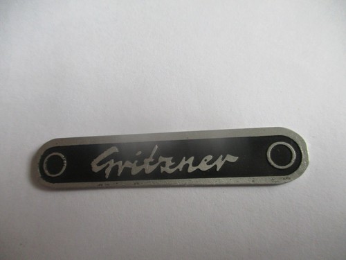 Targa gritzner motorino - gritzner,