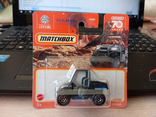 Matchbox polaris ranger nero - polaris,