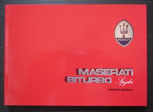 Maserati biturbo spyder - biturbo, 2.5