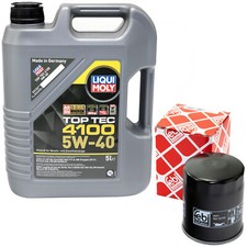 Kit Olio Motore 5W-40 5 Litri