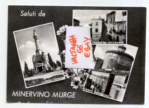 Cartolina minervino murge - cartolina,