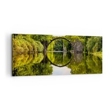 Quadro su Tela 120x50cm parco