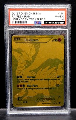 Pokemon reshiram full - art, oro