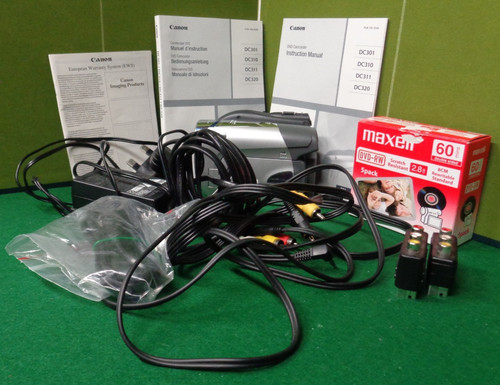 Canon dc311 videocamera - canon,