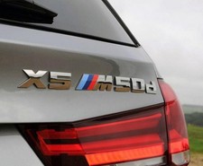 BMW X5 M50d emblema adesivo