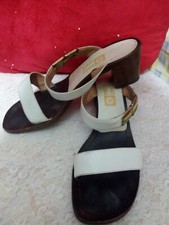 IDEA REGALO SCARPE VINTAGE DONNA RAGAZZA SANDALI PELLETTERIA  ANNI '20/30/40/50