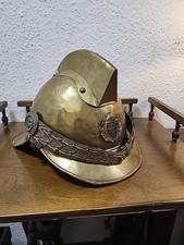 Elmetto pompiere ungherese per elmetto comandante 1890 circa