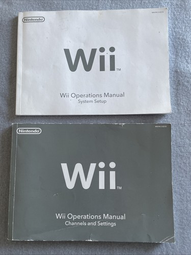 Manuali console nintendo wii - manuali,