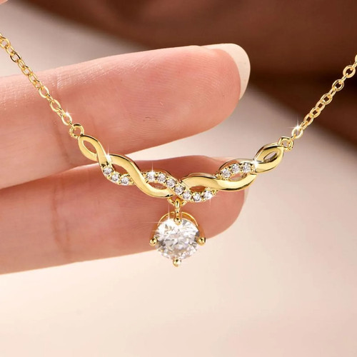 Collana infinity argento - infinity, in