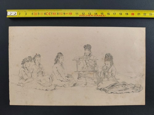 Antico disegno originale - antico, a