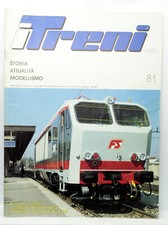 I TRENI OGGI N.81 APR 1988 STORIA ATTUALITA' MODELLISMO RIVISTA ITALIANA 72831