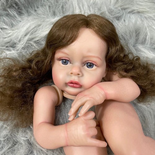 Bambola chloe reborn dipinta - bambola,