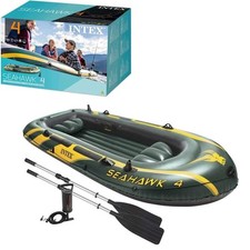 Canotto Seahawk 4 Set Con Pompa E Remi 351X145X48 4 Posti Intex 68351