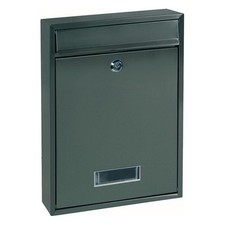 Alubox Cassetta posta senza tettuccio (26,5x8x35cm) LIFTER Grigio ghisa