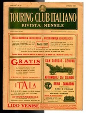 TOURING CLUB ITALIANO - N 10, OTTOBRE - 1907