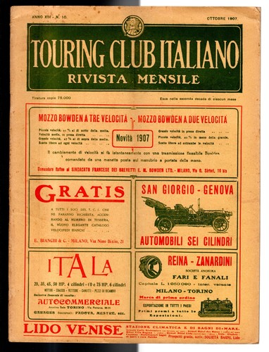 Touring club italiano - club, 10