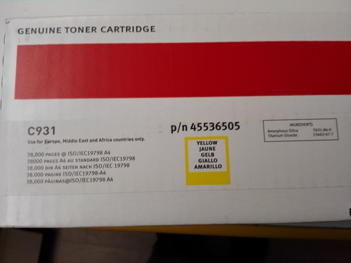 Oki toner giallo 45536505 - toner,