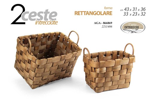 Set ceste portabiancheria - 2,