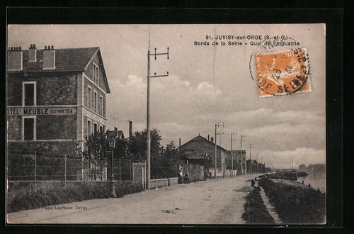 Cpa juvisy sur orge - bords, de