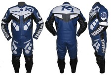 YAMAHA Tuta Uomo Pelle Moto