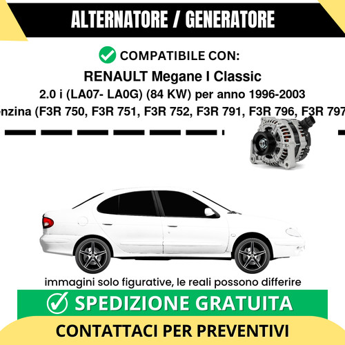 Alternatore renault megane - megane, i
