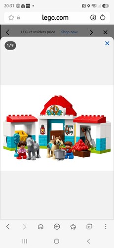 Lego duplo stalla dei - duplo:, pony