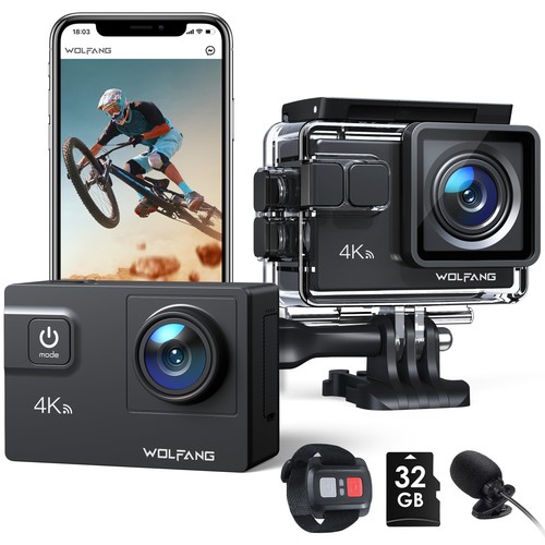 Wolfang ga300 action cam - cam, 4k