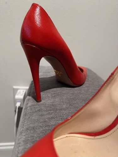 Prada orange saffiano - 38,