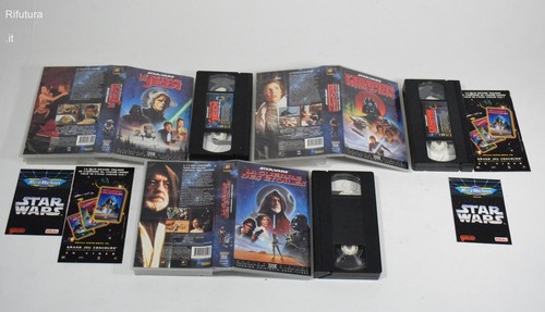Trilogia vhs guerre stellari - vhs,