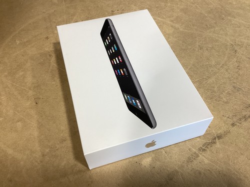 Scatola aperta apple ipad - scatola,