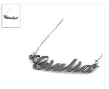 ✨ Collana con Nome "Giulia" in Acciaio ✨