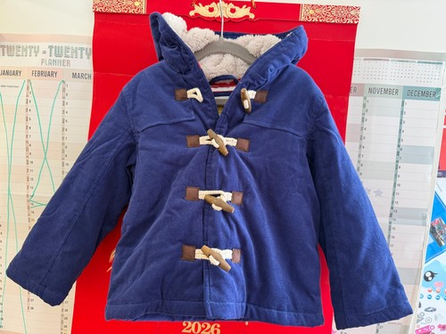 Cappotto levetta blu bambino - a,