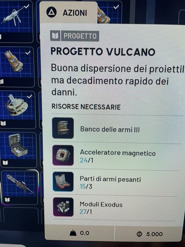 Progetto vulcano arc riders - vulcano,