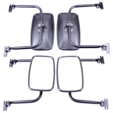 2x Specchietto Retrovisore Laterale Braccio Specchio Set Camion Bus Escavatore