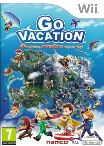 Vacation nintendo wii pal - wii,