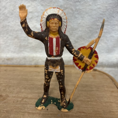Figurine plastica vintage - plastica, 6"