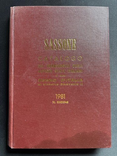 Sassone 1981 catalogo - sassone,