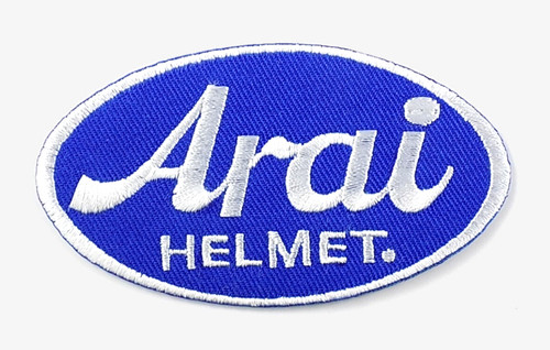 Arai helmet embroidered - helmet,