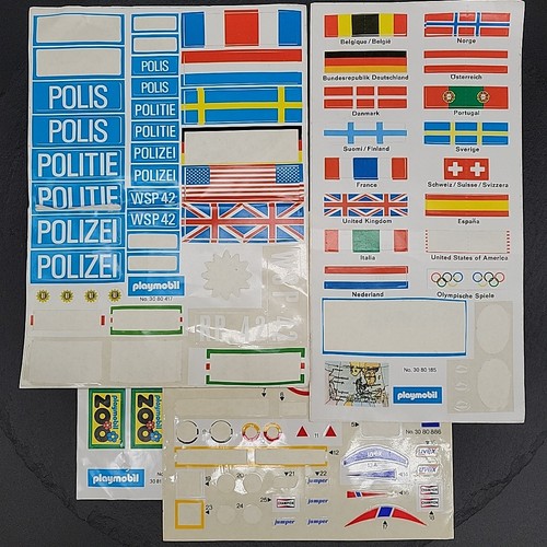 Lotto decalcomanie playmobil - lotto,