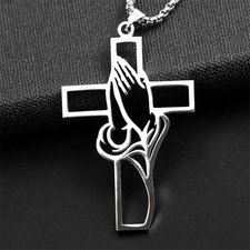 Collana lunga acciaio inox