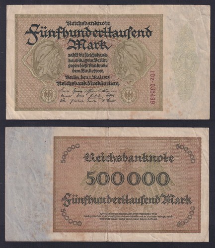 Banconota germania 500000 - germania,