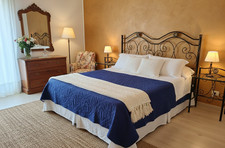 Testata letto matrimoniale in ferro battuto Laura scegli colori/misure ITALY