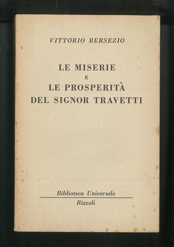 Miserie le prosperità - le,