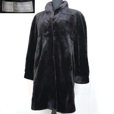 Cappotto SAGA VISONE nero