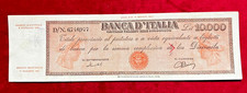 BANCONOTA 10000 LIRE TITOLO PROVVISORIO MEDUSA 06/09/1949 BB+ PERIZIATA
