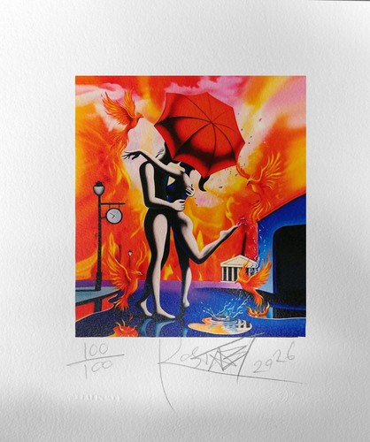 Mark kostabi burning desire - mark,