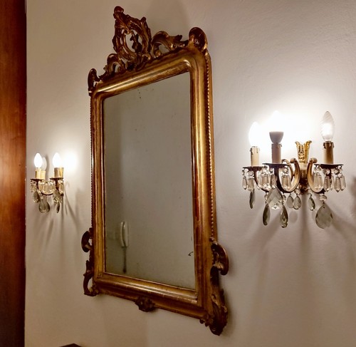 Specchiera barocca fine - , 800