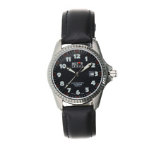 Orologio unisex sector nero  quadrante no limits vintage 34 mm corona a vite