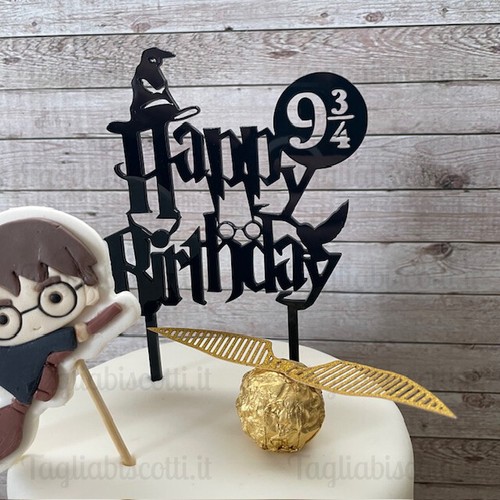 Cake topper happy birthday - topper,