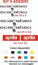 adesivi scarabeo aprilia